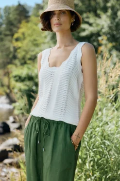The Wave Sophia Top White