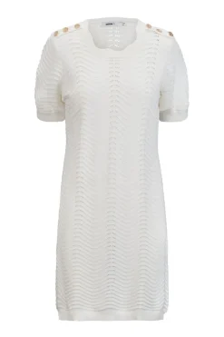 The Wavenicole Dress White