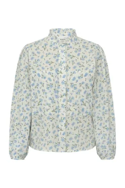 Tiffany Shirt White/Blue