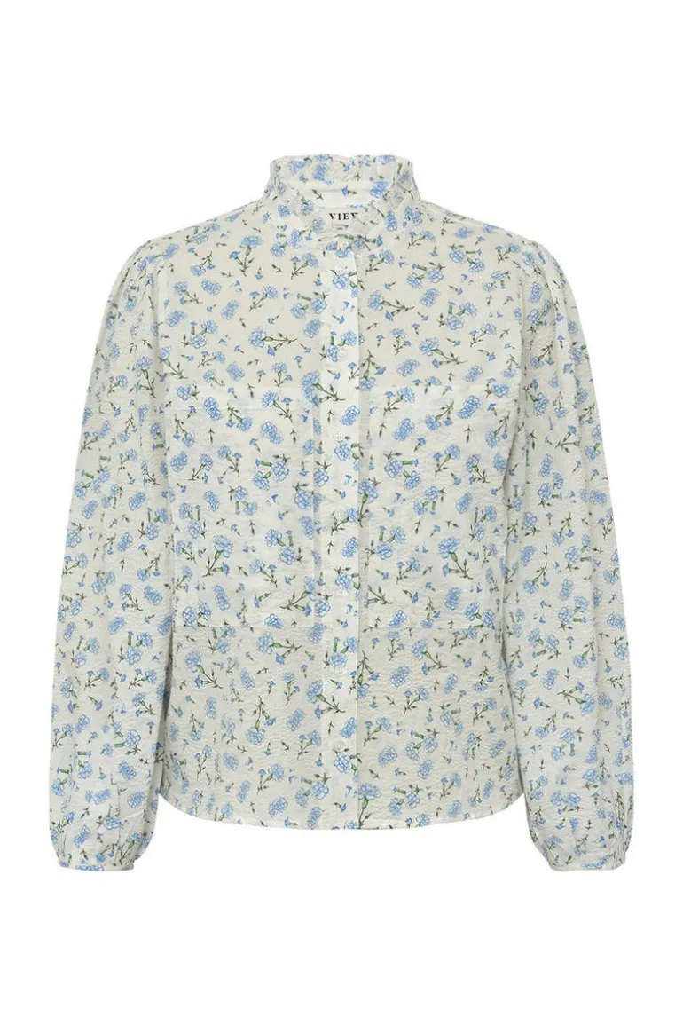 Tiffany Shirt White/Blue