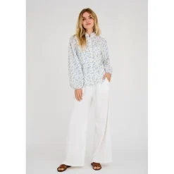 Tiffany Shirt White/Blue