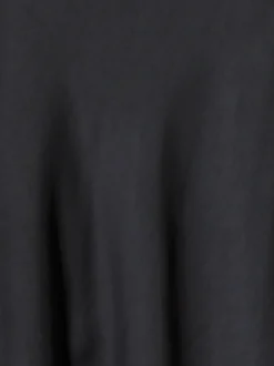 Vicky Heavy Sateen Skirt Black