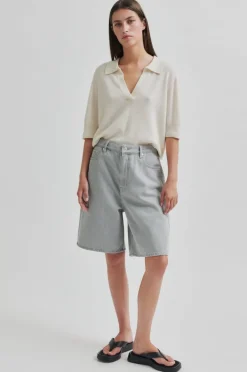 Vilena Knit Ss White Alyssum