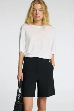 Vilja Linen Ss Tee Bright White