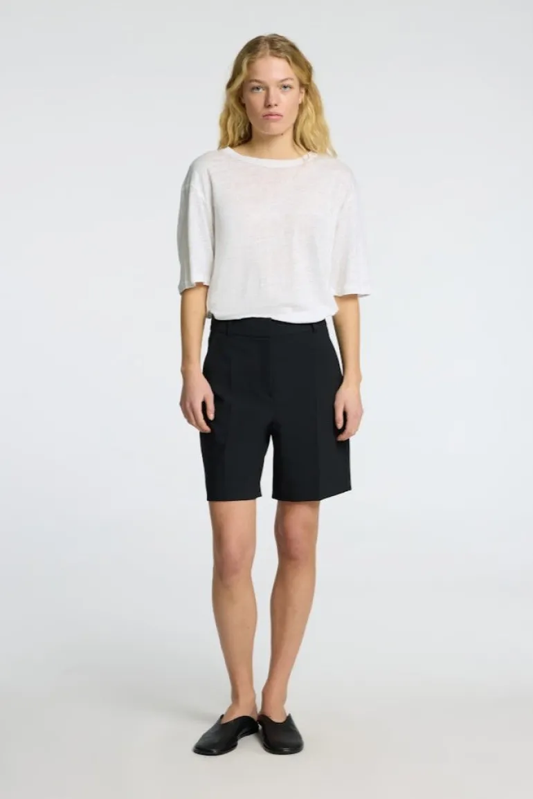 Vilja Linen Ss Tee Bright White