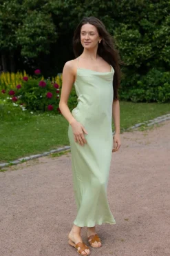 Viola Dress Spring Green