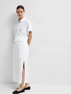 Viva Hw Ankle Skirt Snow White