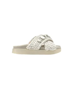 Woven Stones Ivory White