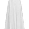 Yara Poplin Skirt White