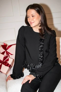Yascarolyn Ls Blazer Black