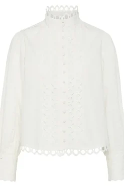 Yasjane Ls Shirt Star White