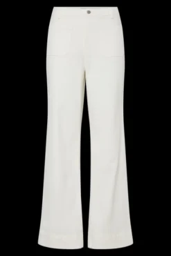 Yasjenka Hw Flared Jeans Solid Star White