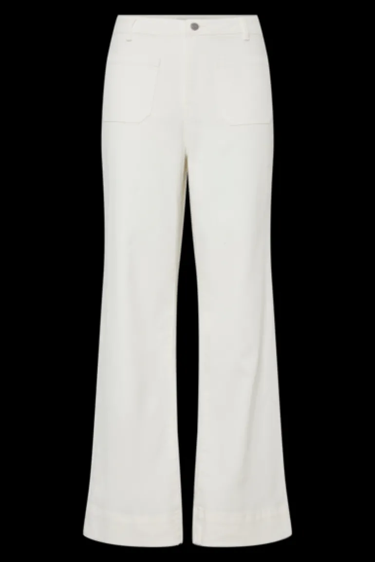 Yasjenka Hw Flared Jeans Solid Star White