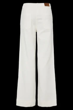 Yasjenka Hw Flared Jeans Solid Star White