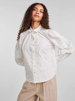 Yaskenora Ls Shirt Star White