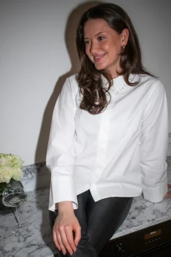 Yaskimmea Ls Shirt Star White