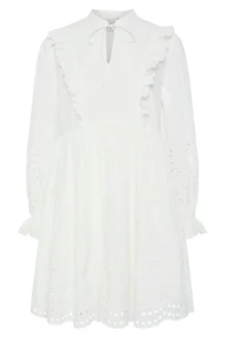 Yasluma Ls Dress Star White