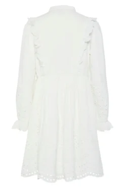 Yasluma Ls Dress Star White