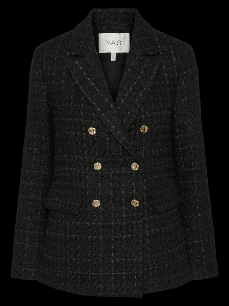 Yasmalea Ls Blazer Black