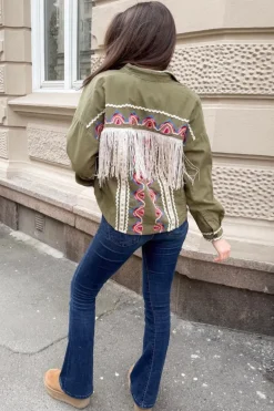 Yasmirra Embroidered Jacket Capulet Olive