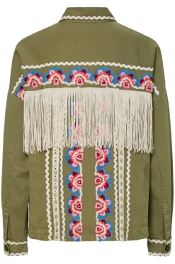 Yasmirra Embroidered Jacket Capulet Olive