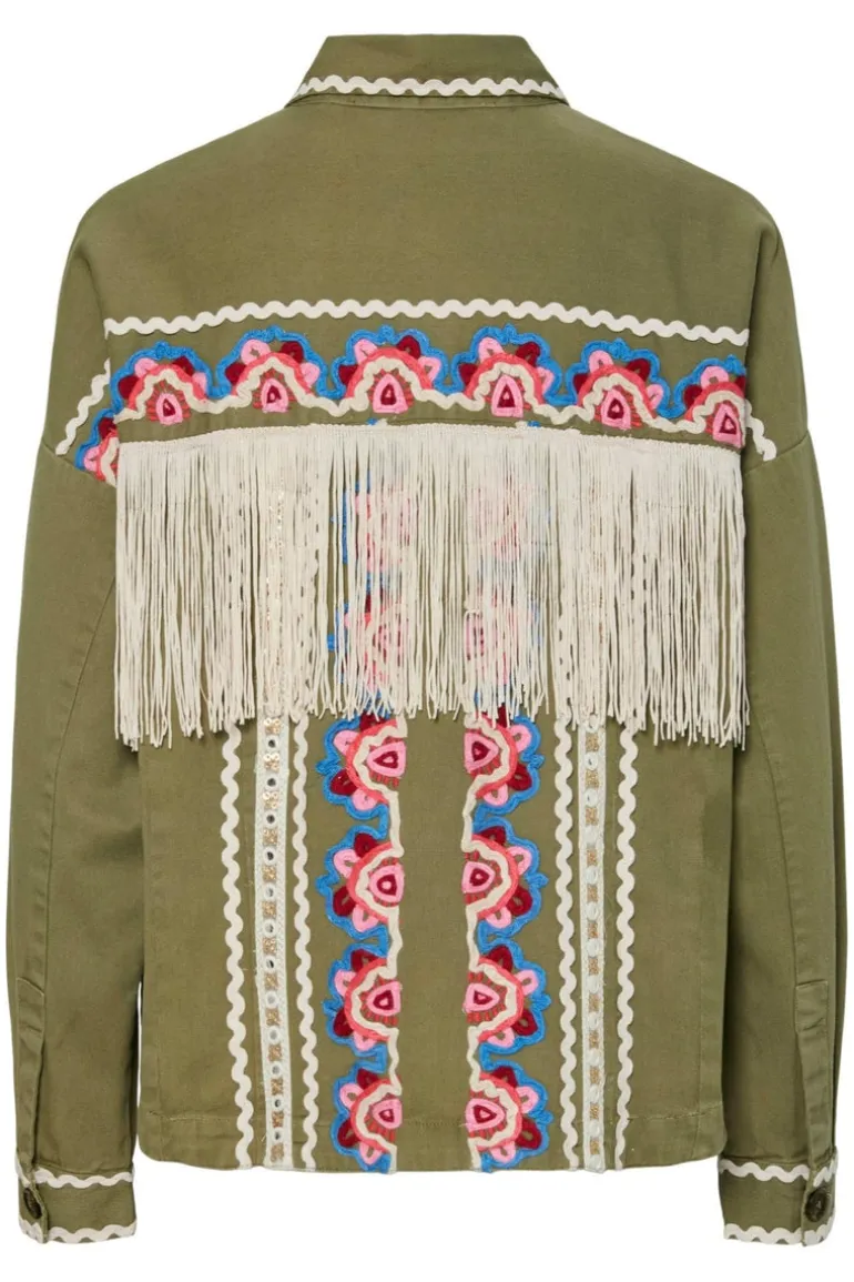 Yasmirra Embroidered Jacket Capulet Olive