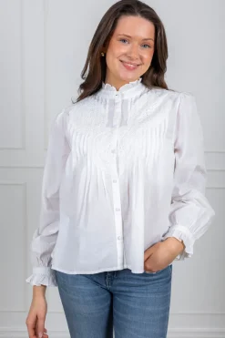 Yasmyrina Ls Shirt Star White