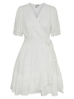 Yasnavina 2/4 Wrap Dress Star White