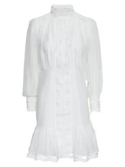 Yasponira Ls Dress Star White