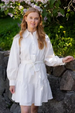 Yasrosalina Ls Dress Star White