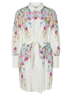 Yasrosie Ls Dress Birch Rosie Print