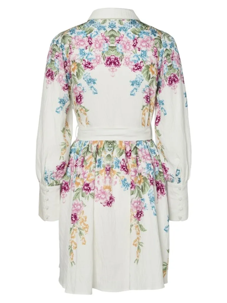 Yasrosie Ls Dress Birch Rosie Print