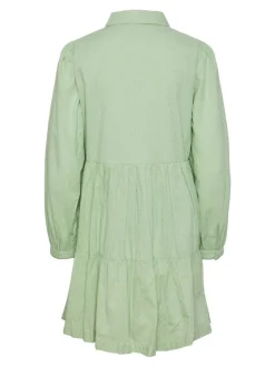 Yastia Ls Dress Quiet Green