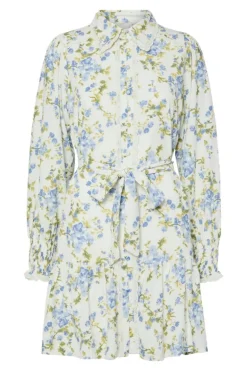 Yastilera Ls Shirt Dress Star White Sumelli
