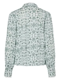 Yasvips Ls Shirt Iceberg Green Vips Print