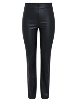 Yaszellu Bootcut Leather Pant Black