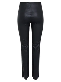 Yaszellu Bootcut Leather Pant Black