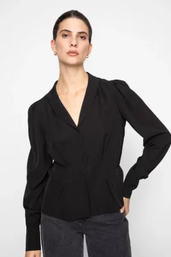 Ylva Blouse Black