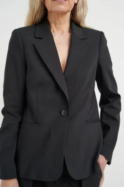 Zellaiw Classic Short Blazer Black